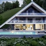 Luxuriöses Designerhaus mit Infinity-Pool und Seeblick